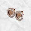 Pendientes acero Cartier con circonitas 5 Pendientes acero Cartier con circonitas