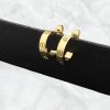 Pendientes aro abiertos acero estilo Cartier 4 Pendientes aro abiertos acero estilo Cartier