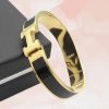 Brazaletes articulados Hermes nácar negro 4 Brazaletes articulados Hermes nácar negro