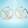 Pendientes de aro estilo Louis Vuitton 5 Pendientes de aro estilo Louis Vuitton