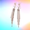Pendientes largos estilo Yve Saint Laurent 5 Pendientes largos estilo Yve Saint Laurent