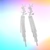 Pendientes largos estilo Yve Saint Laurent 2 Pendientes largos estilo Yve Saint Laurent