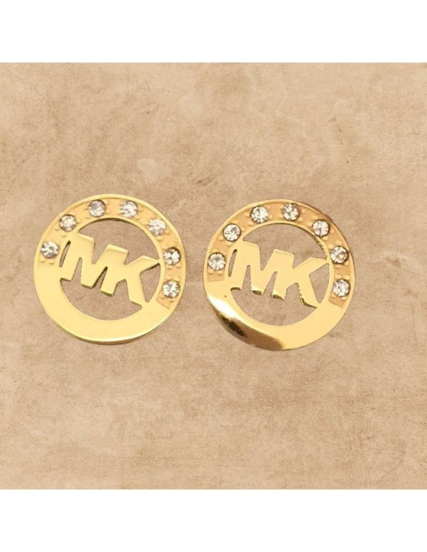 Pendiente con circonitas estilo Michael Kors 1 Pendiente con circonitas estilo Michael Kors