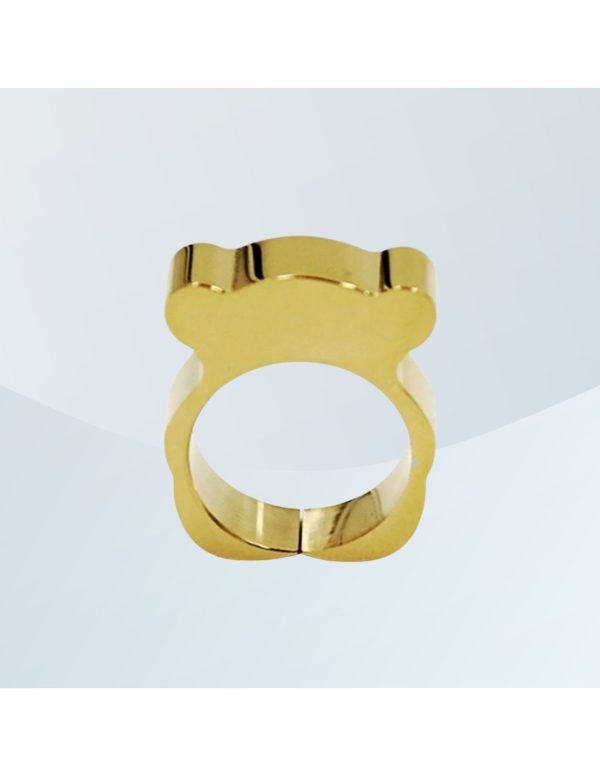 Anillo silueta Osito estilo Tous
