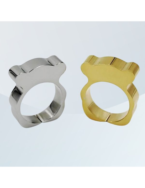 Anillo silueta Osito estilo Tous