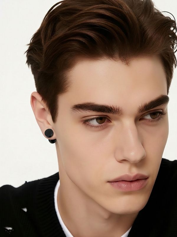Pendientes Hombre Acero 316L Esencial hover