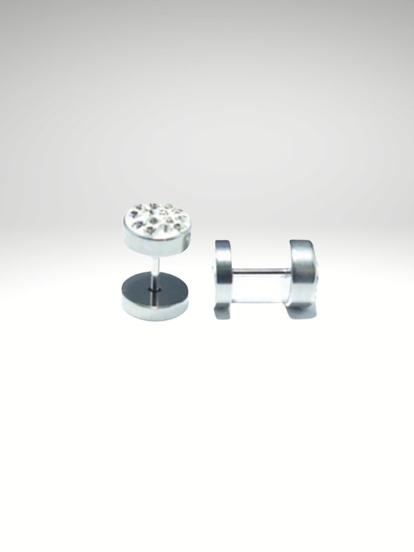 Pendientes Acero 316L Circonitas | Inspirador hover