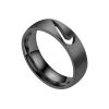 Anillo de Acero Quirúrgico 316L Esencial 6 Colección de anillos de acero quirúrgico 316L (5 mm de ancho)