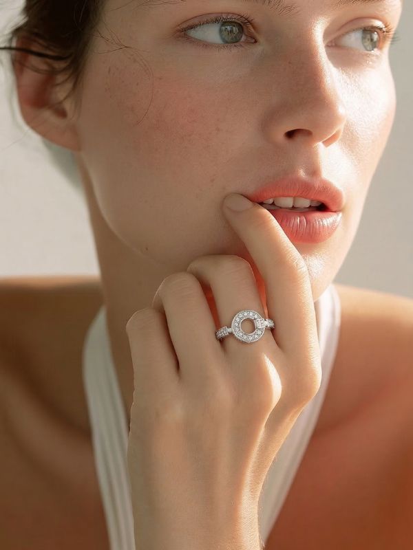 Anillo Inolvidable Acero 316L Medalla hover