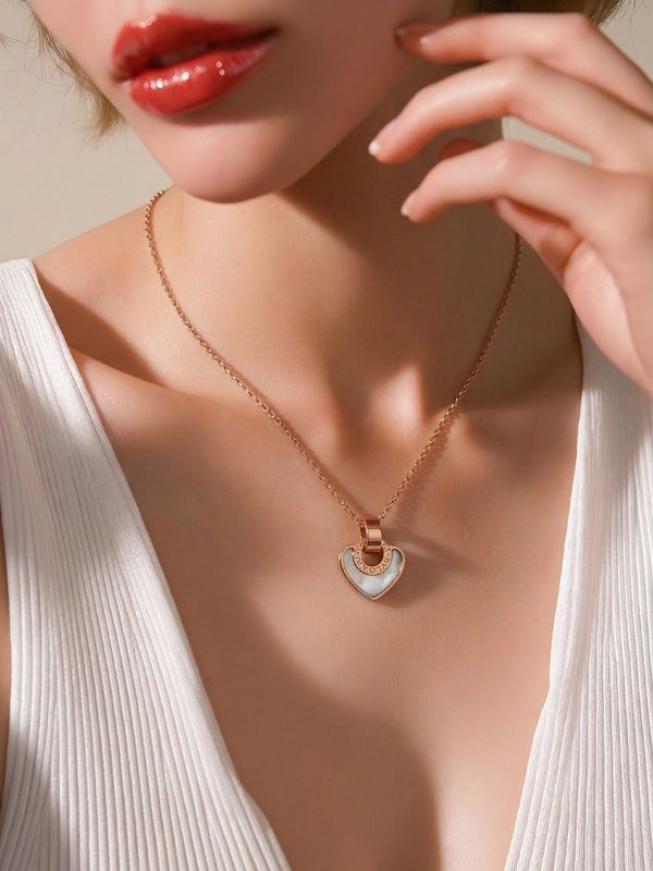 Magnífico Colgante Acero 316L Corazón Mujer hover