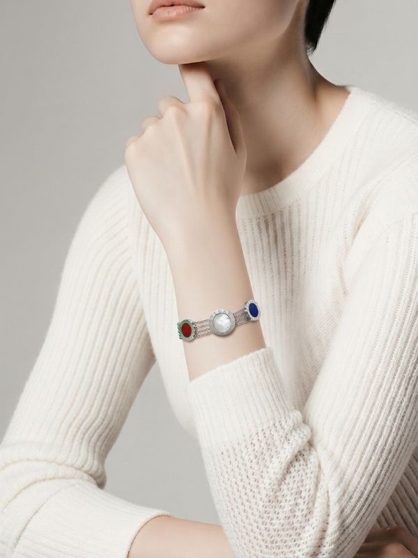Pulsera Genial Acero 316L De Triple Cadena hover