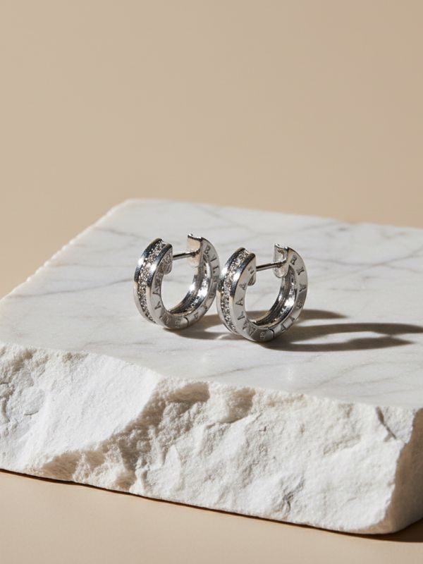Pendientes Digno Acero 316L Aro Con Circonitas