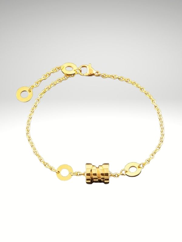 Pulsera Confianza Acero 316L Con Cilindro hover