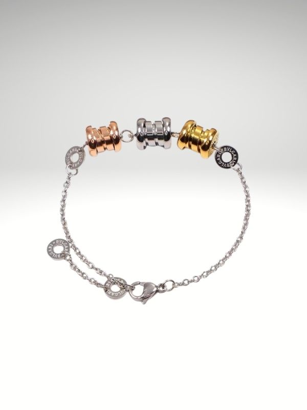 Pulsera Popular Acero 316L Triple Cilindros