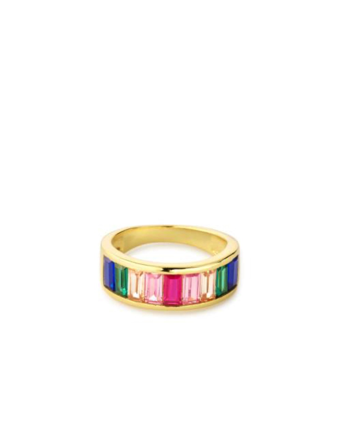 Anillo Arcoíris plata