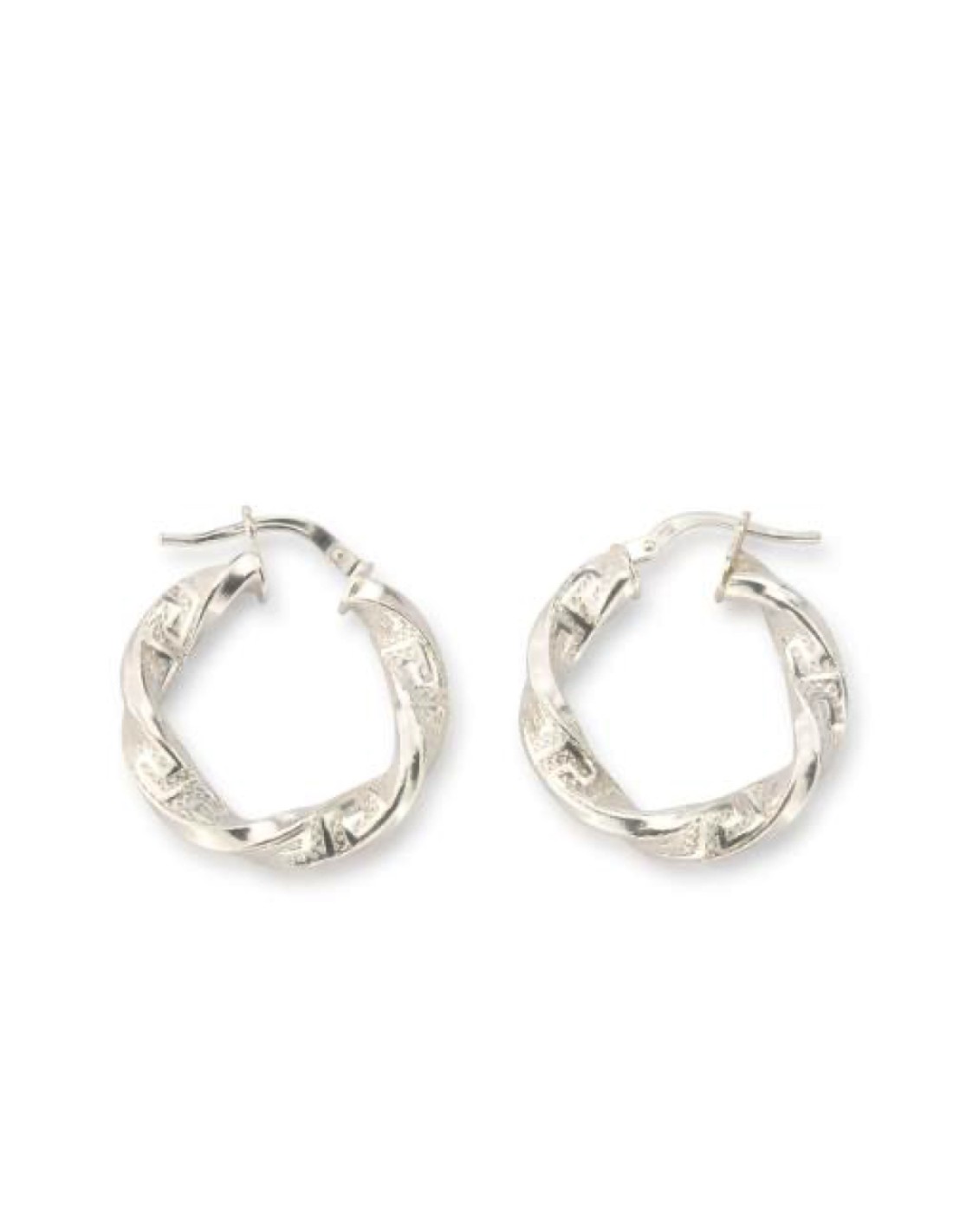 Pendientes Greca Plata