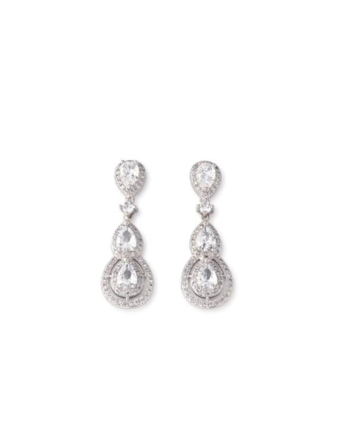 Pendientes Largos Plata