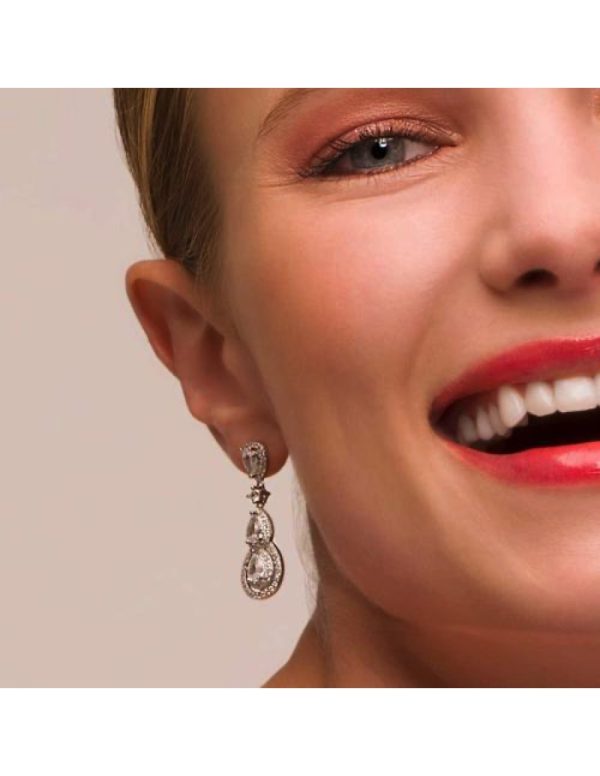 Pendientes Largos Plata