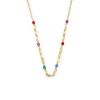 Gargantilla Color links plata 2 Gargantilla Color links plata