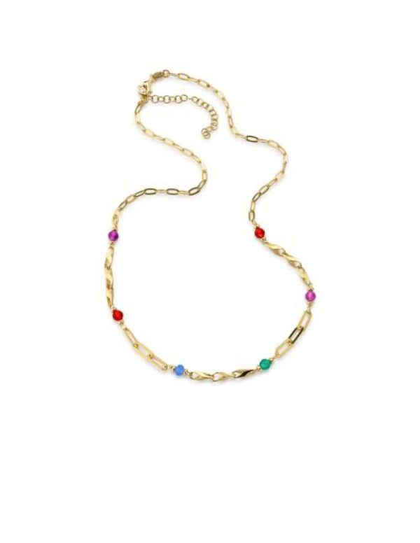 Gargantilla Color links plata