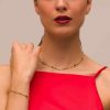 Gargantilla Color links plata 4 Gargantilla Color links plata