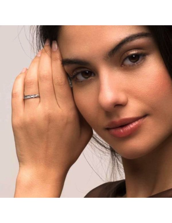 Alianza plata mujer