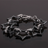 Pulsera eslabones estrellas de cerámica 4 Pulsera eslabones estrellas de cerámica