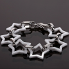 Pulsera eslabones estrellas de cerámica 2 Pulsera eslabones estrellas de cerámica
