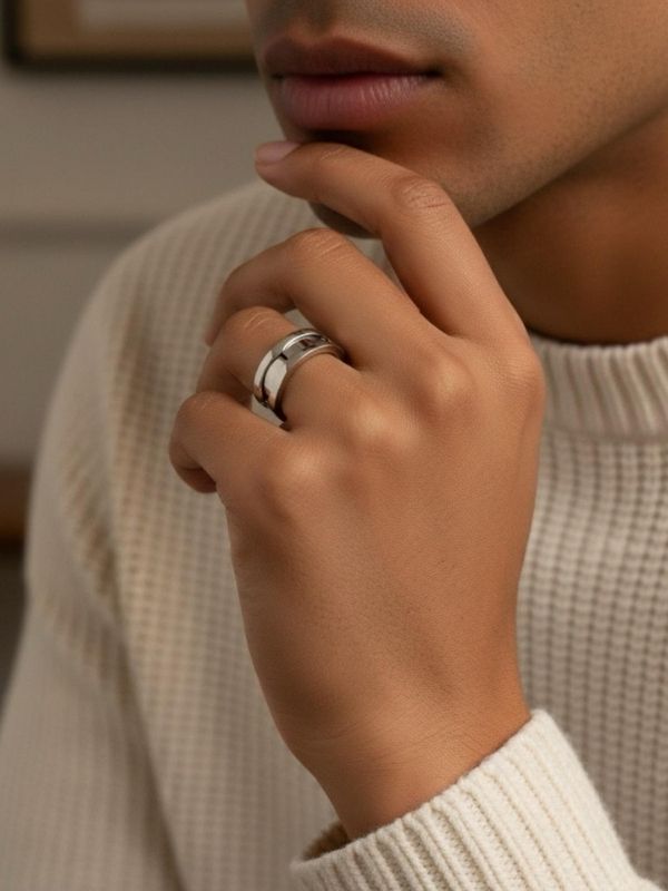Anillo Unisex Acero 316L Waterproof Serenidad hover