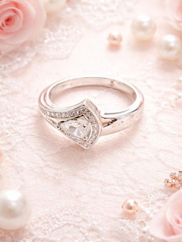 Anillo Extraordinario Acero 316L Para Mujer