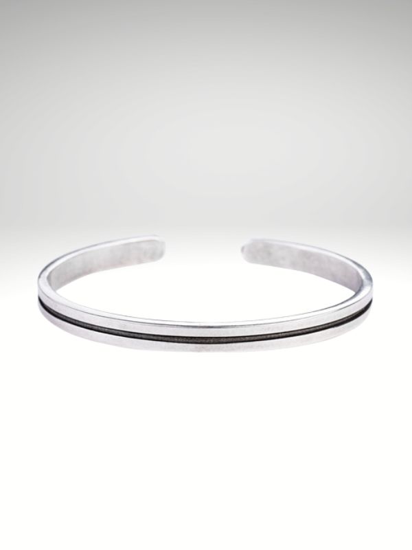 Pulsera Popular Hombre plata 925 envejecida
