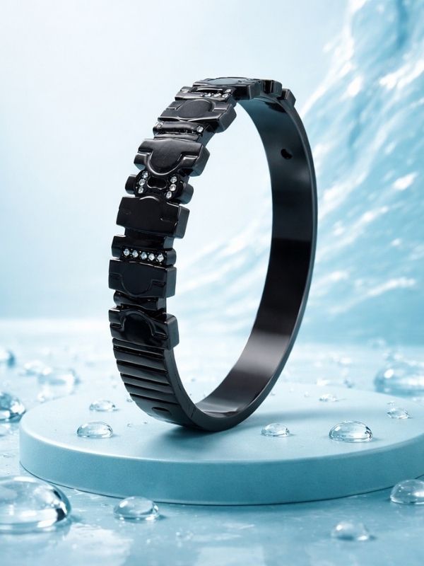 Pulsera Eficaz Diseño Italiano Rígida Brillantes