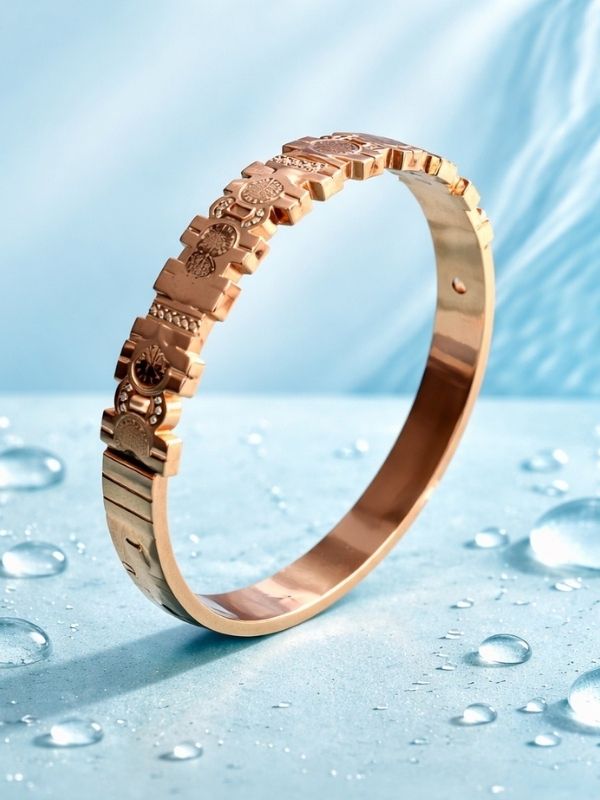 Pulsera Eficaz Diseño Italiano Rígida Brillantes